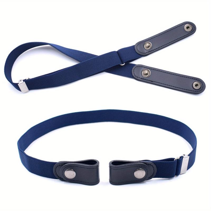 No Buckle Casual Stretch Belt Adjustable Elastic Stretch Belts for Women