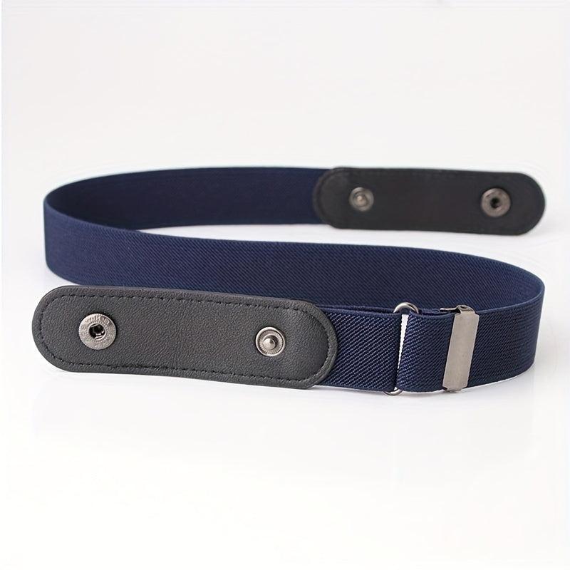 No Buckle Casual Stretch Belt Adjustable Elastic Stretch Belts for Women