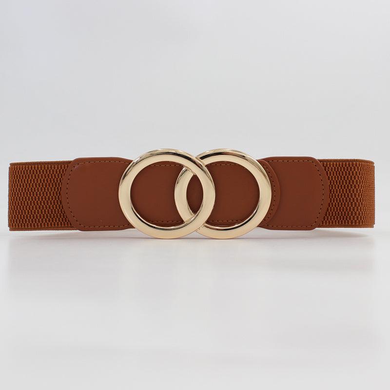 Stretchy Dress Belt Women Elastic Waistband Wide Belt