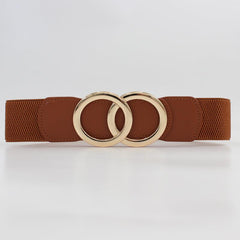 Stretchy Dress Belt Women Elastic Waistband Wide Belt