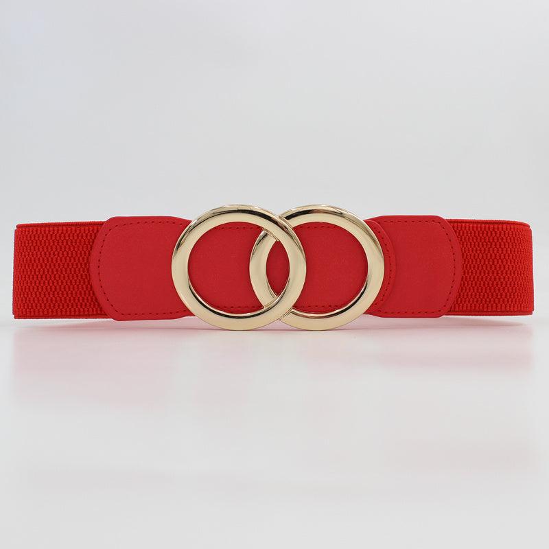 Stretchy Dress Belt Women Elastic Waistband Wide Belt