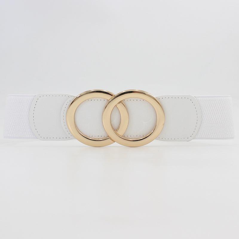 Stretchy Dress Belt Women Elastic Waistband Wide Belt