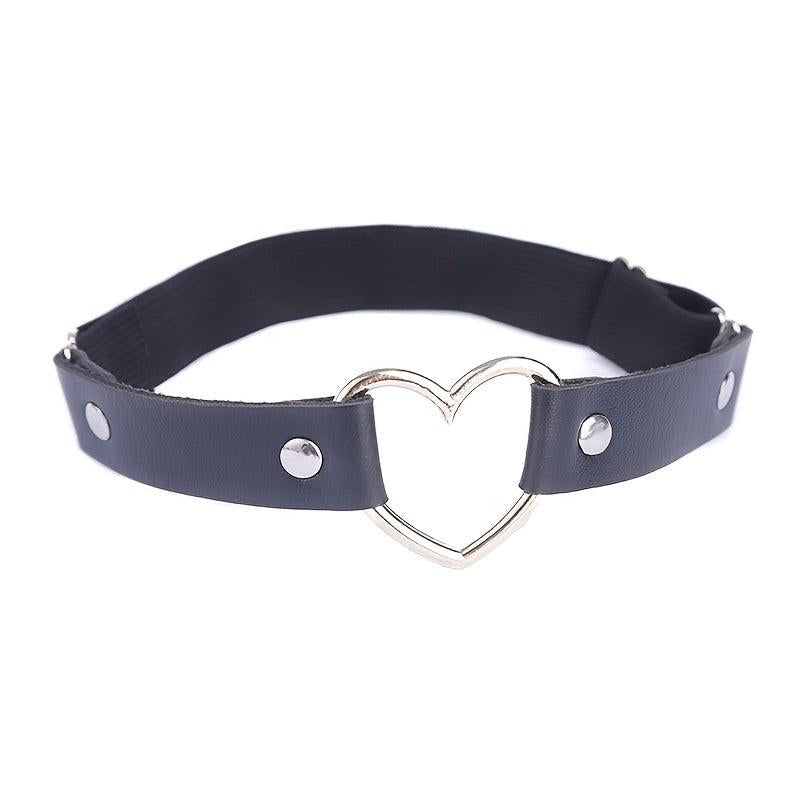 Metal Leg Harness Belt Elastic Thigh Garters