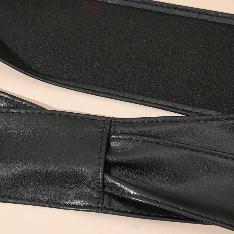 Vintage Bowknot Sash Belt PU Girdle Dress Belts Boho Cinch Waist Band