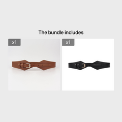 Triangle Belt Women Decor Waist Cover Up Belt For Coat