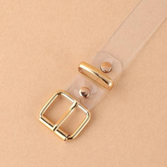 Transparent Belt Strap Jeans Belt Dress Belt Casual Clear Belt