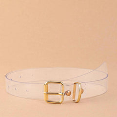 Transparent Belt Strap Jeans Belt Dress Belt Casual Clear Belt