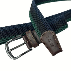 Casual Royal Square Plaited Belt For Men's