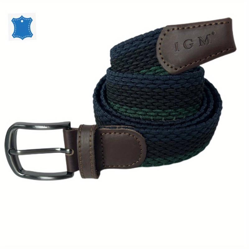 Casual Royal Square Plaited Belt For Men's