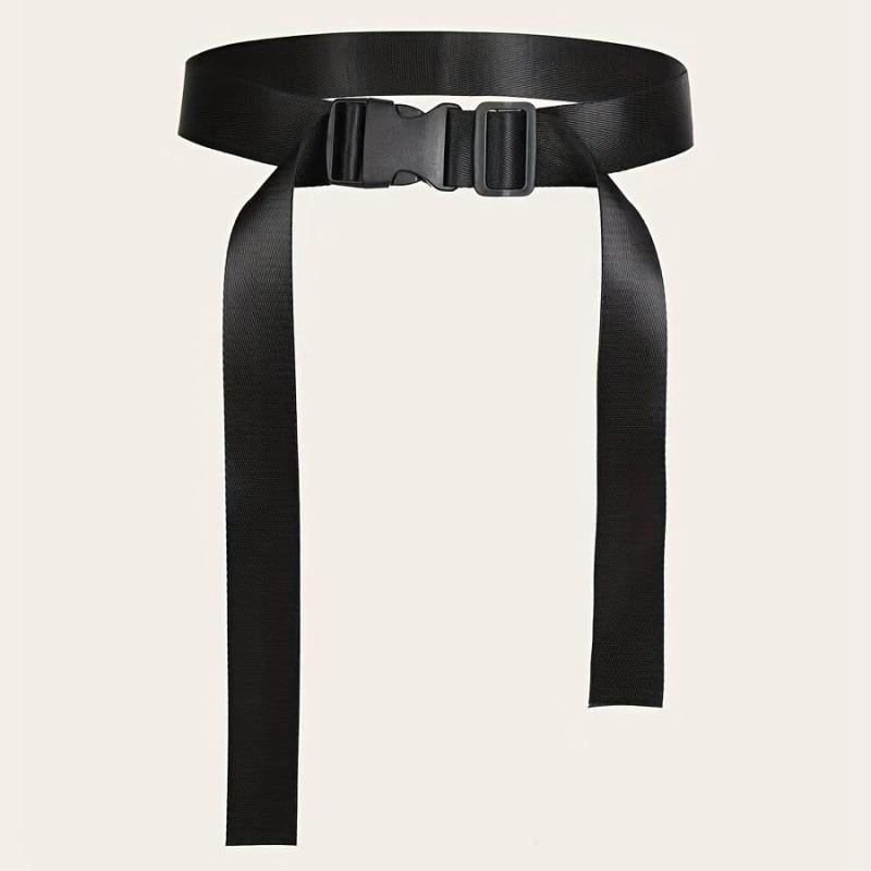 Nylon Belt Solid Color Tactical Military Training Belt Unisex
