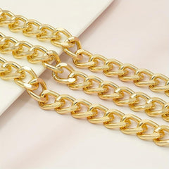 Punk Waist Chain Metal Tassel Dress Girdle For Women