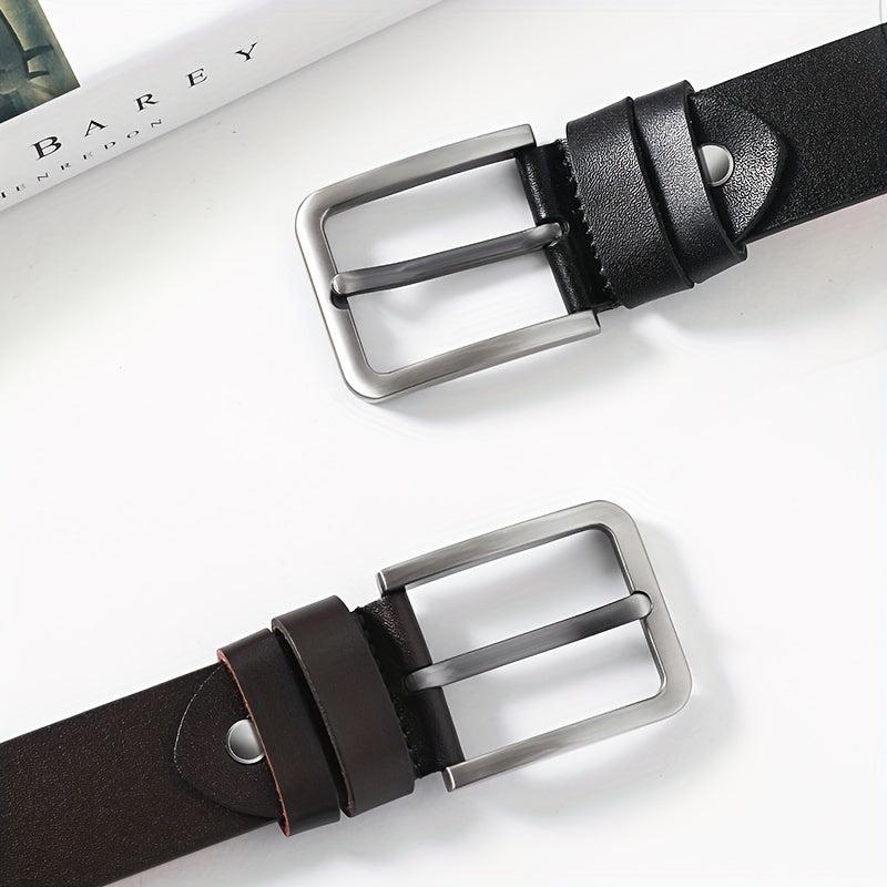 Men's PU Leather Business Belt Comfortable And Durable Belt