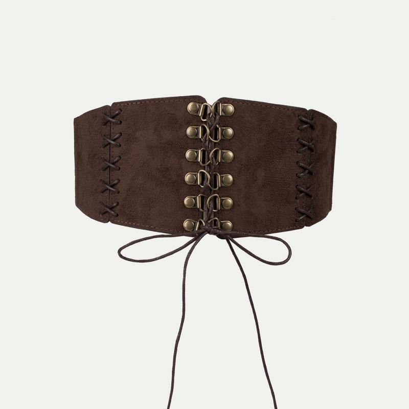 Elastic Corset Belt Wide Waist Belt For Women Girls