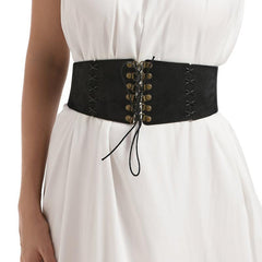 Elastic Corset Belt Wide Waist Belt For Women Girls