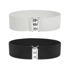 Fabric Elastic Belt High Stretchy Wide Waist Belt Women Belts For Dress