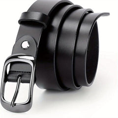  Leather Belt For Women Polished Buckle Casual Jeans Pants Belts
