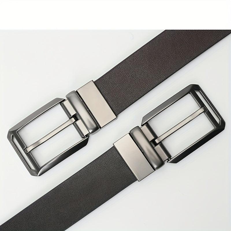 Men's Leather Needle Buckle Business Leisure Belt