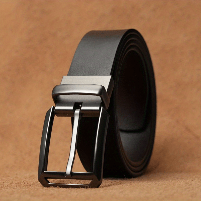 Men's Leather Needle Buckle Business Leisure Belt