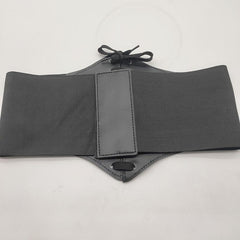Women's Elastic Corset Skinny Leather Belt