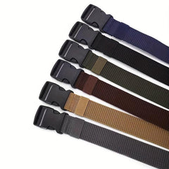 Men's Outdoor Tactical Canvas Belt 3 Nylon