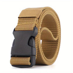 Men's Outdoor Tactical Canvas Belt 3 Nylon