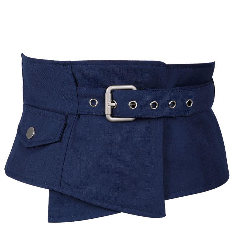 Wide Lace Up Waist Cover Up Belt for Women