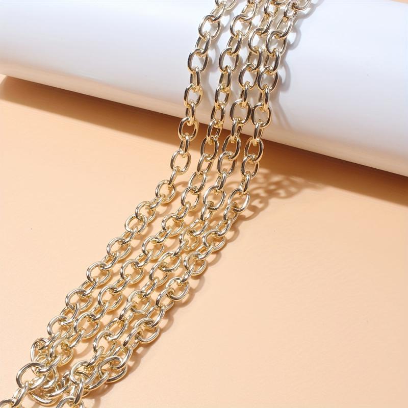 Punk Double Layer Thigh Chain Vintage Lobster Clasp Key Chain Unisex