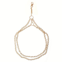 Punk Double Layer Thigh Chain Vintage Lobster Clasp Key Chain Unisex