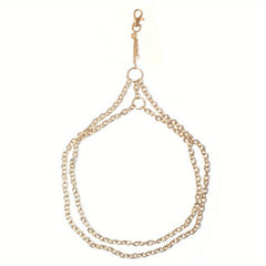 Punk Double Layer Thigh Chain Vintage Lobster Clasp Key Chain Unisex