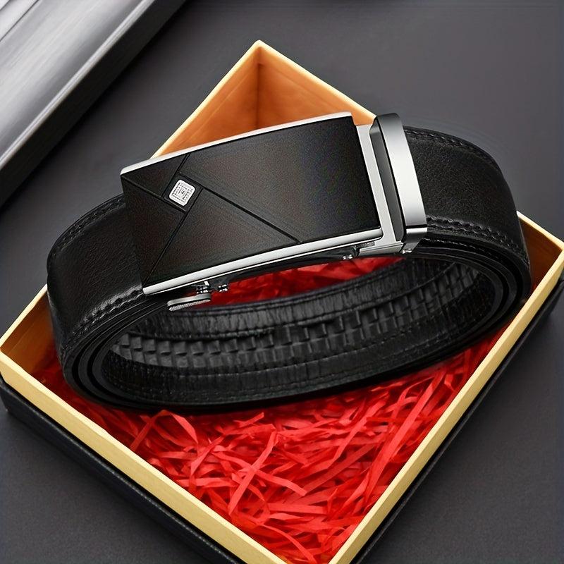 Men's Casual Business Automatic Buckle Belt for Husband Father's