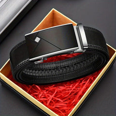 Men's Casual Business Automatic Buckle Belt for Husband Father's