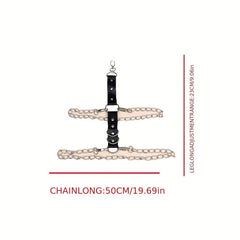 Gothic Leg Chain Harness Hip Hop Leg Strap Unisex