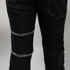 Gothic Leg Chain Harness Hip Hop Leg Strap Unisex