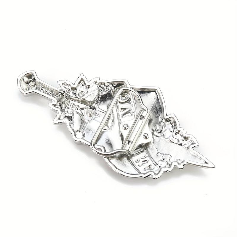Red Heart Metal Buckle Dagger Sword Love Stab Y2K Belt
