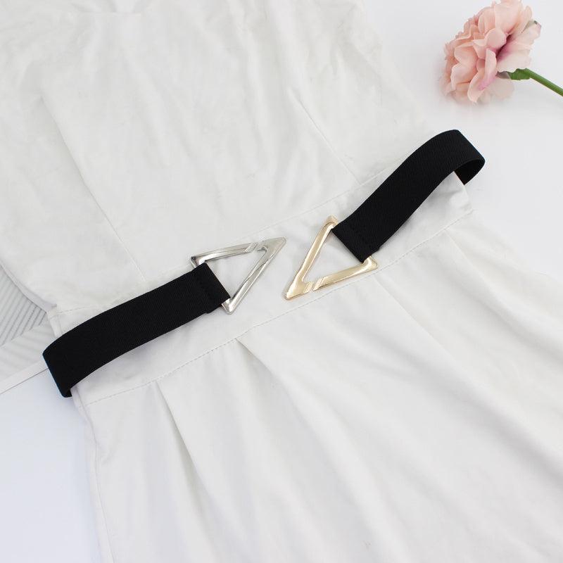 Women Elastic Wide Belt Stretch Lady Dress Belts