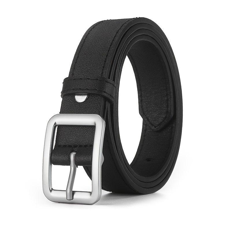 Women's Pin Buckle PU Belt, 2 Colors