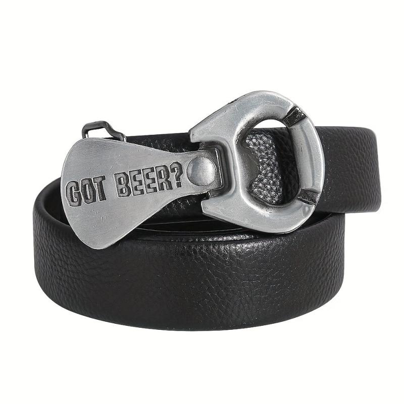 3D Stereoscopic Cans Pull Ring Beer Zinc Alloy Metal Belt Buckle