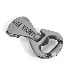 3D Stereoscopic Cans Pull Ring Beer Zinc Alloy Metal Belt Buckle