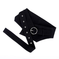 Denim Corset Belt Women's Wide Girdle Dress Skirt Decor