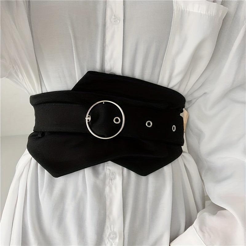Denim Corset Belt Women's Wide Girdle Dress Skirt Decor