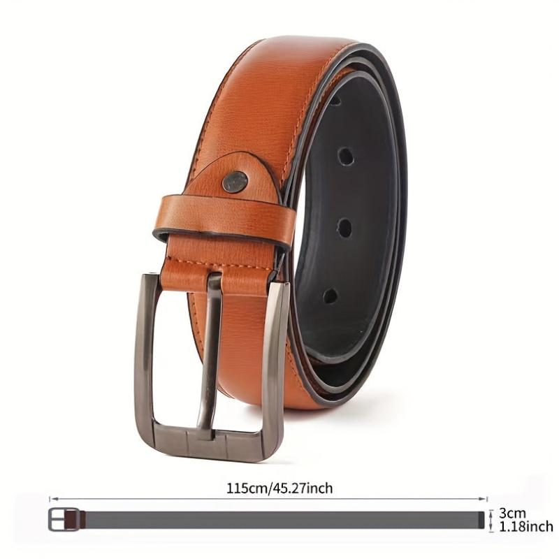 Men's Casual Buckle Belt Unisex Decorative Accessories