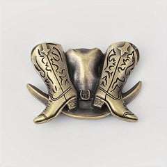 Vintage Cowboy Western Belt Buckle for Men & Women