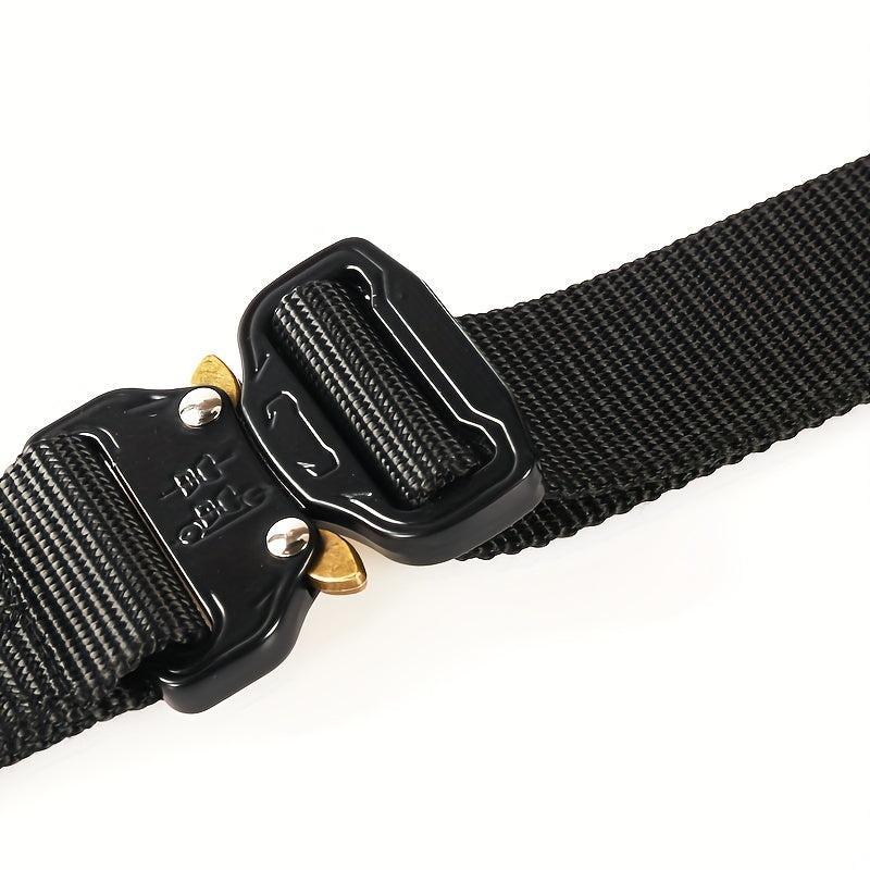 Tactical Belt Casual Men's Belt Outdoor Training Nylon Pants Belt