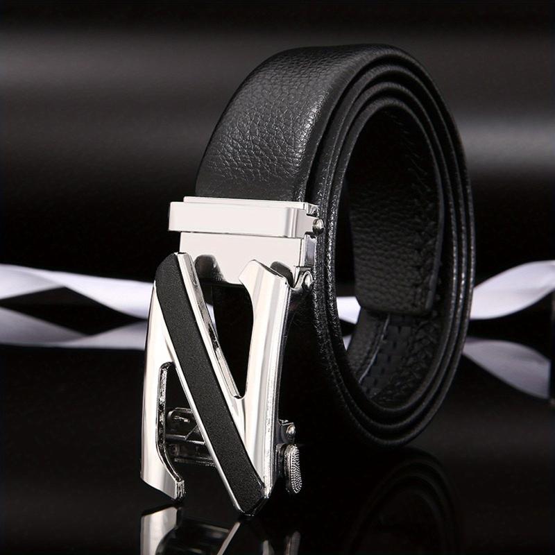 Men's Business Belt Youth Suit Belt Button Style