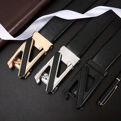 Men's Business Belt Youth Suit Belt Button Style