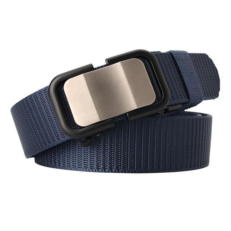 Nylon Belt Automatic Buckle Waist Belt Casual Jean Belts