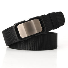 Nylon Belt Automatic Buckle Waist Belt Casual Jean Belts