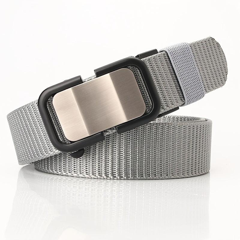 Nylon Belt Automatic Buckle Waist Belt Casual Jean Belts