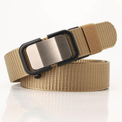Nylon Belt Automatic Buckle Waist Belt Casual Jean Belts