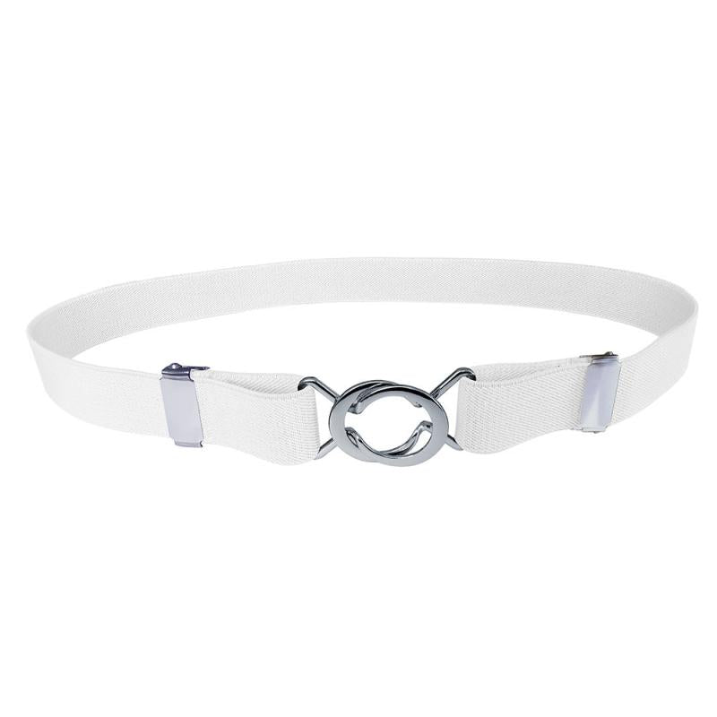 Women Stretchy Skinny Waist Belt Elastic Belt Adjustable Elastic Belt